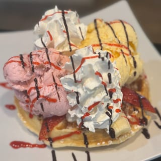 Ice Cream Waffle
