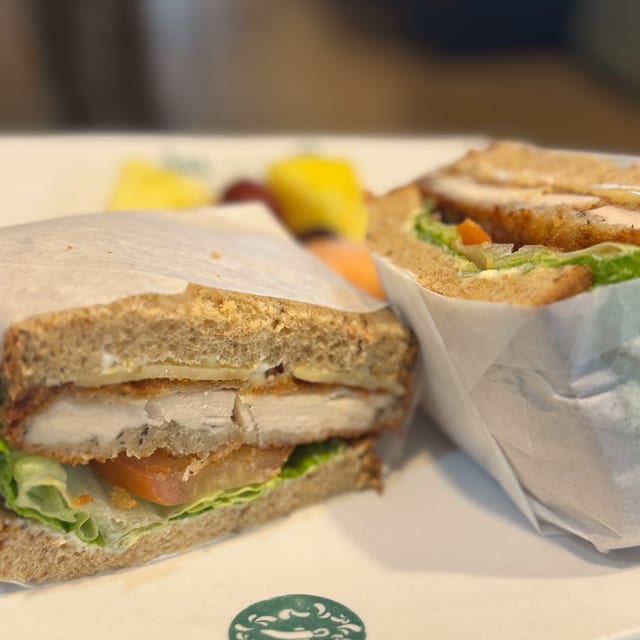 Crispy Chicken Sandwich.