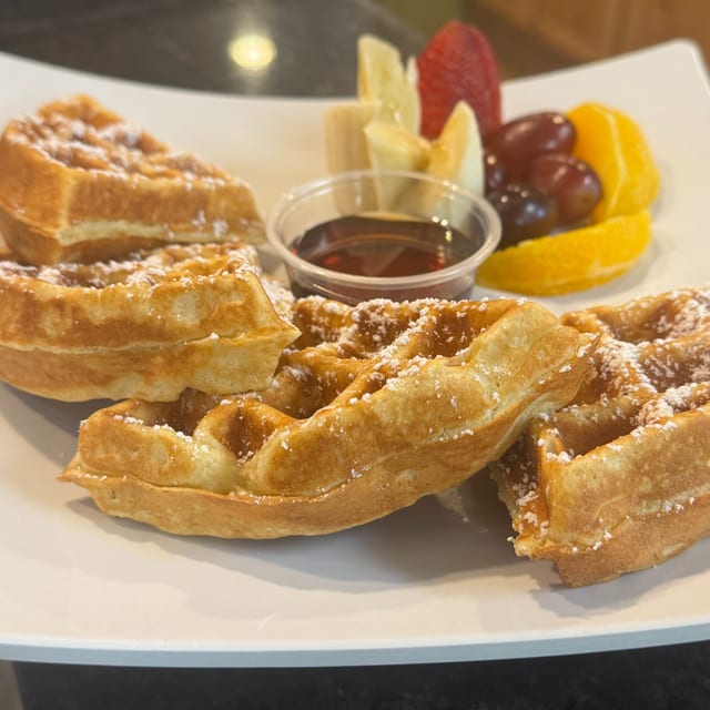 Breakfast Waffle.