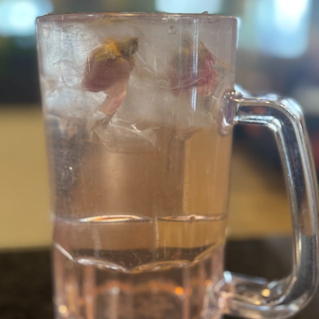 Iced Flower Tea (s).