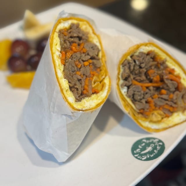 Bulgogi Breakfast Wrap.