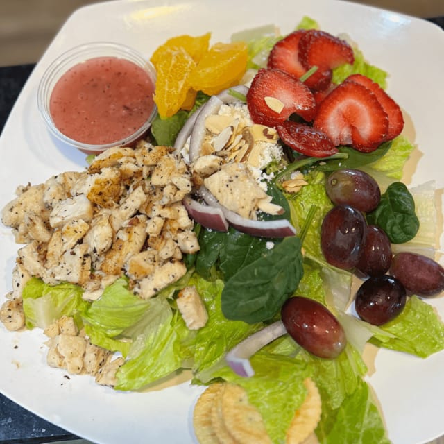 Orange Chicken Salad.