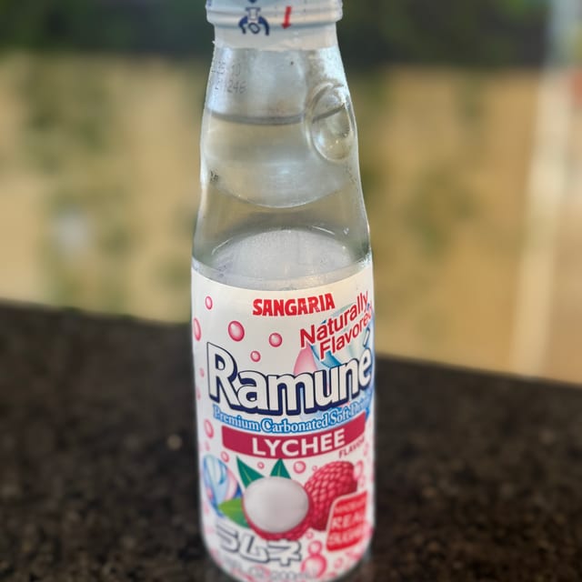 Lychee Soda.
