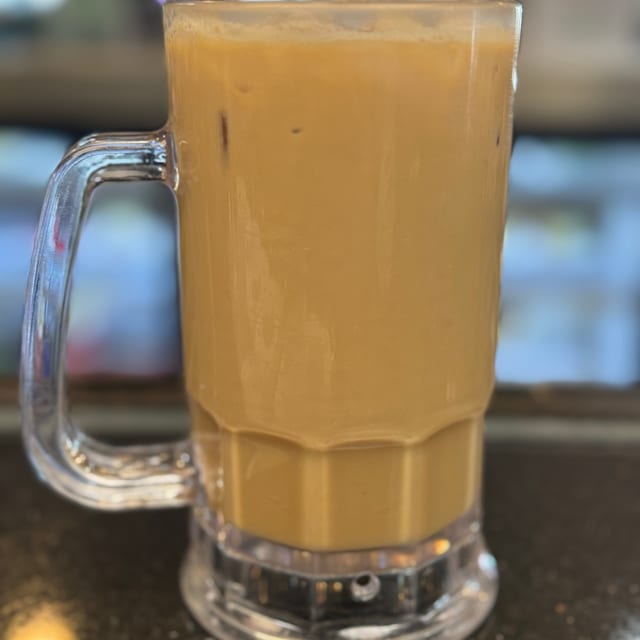 Iced Café Latte.