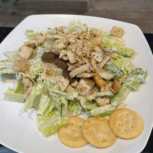 Chicken Caesar Salad.