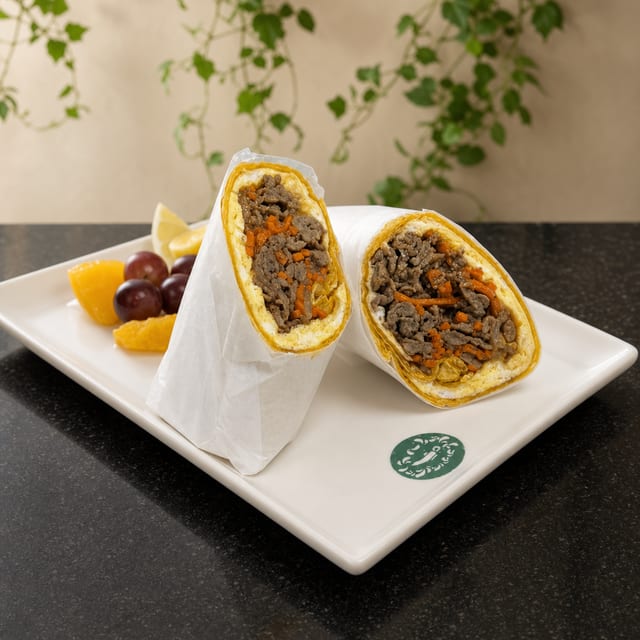 Bulgogi Breakfast Wrap.
