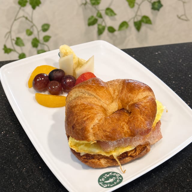 Breakfast Croissant.