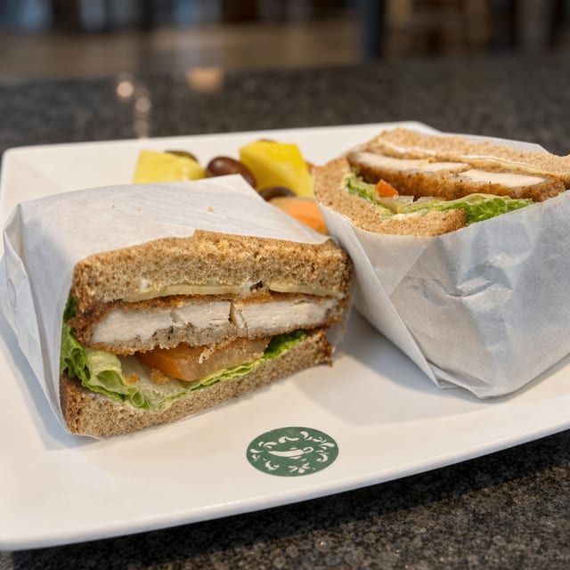 Crispy Chicken Sandwich.