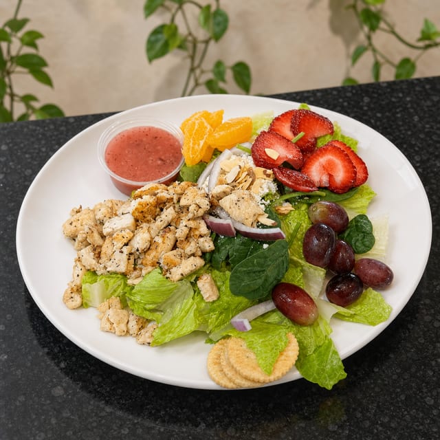 Orange Chicken Salad.