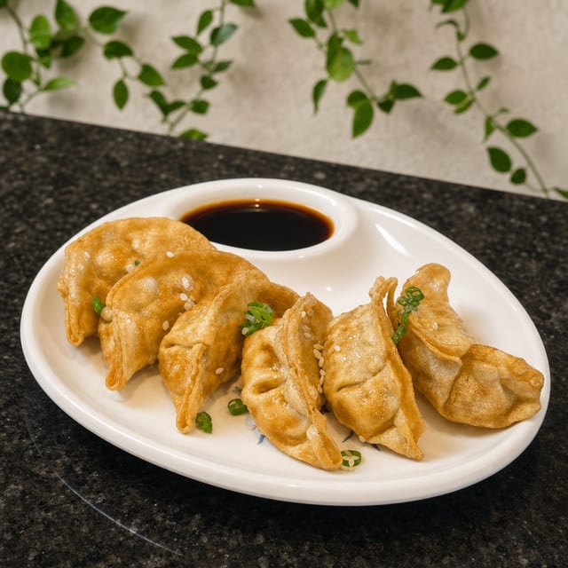 Chicken Gyoza.